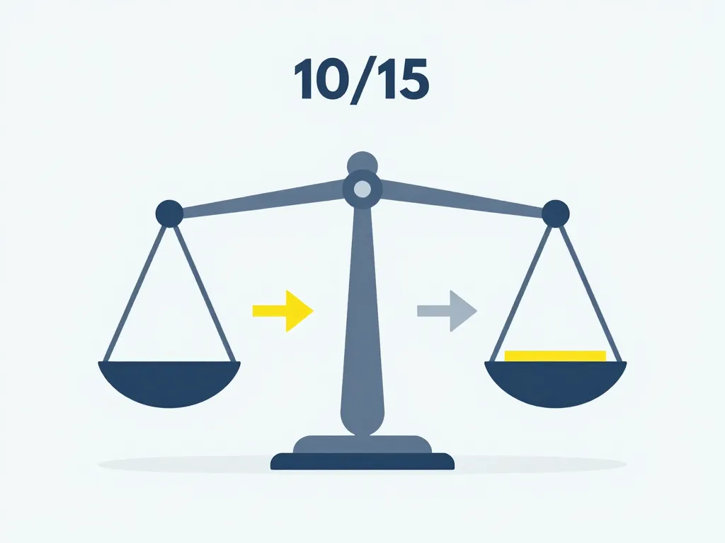 10/15 sur 20 schéma interprétation note
