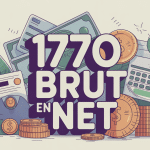 Illustration SEO 1770 brut en net conversion fiche de paie