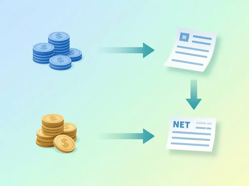 Diagramme conceptuel conversion 2160 brut en net