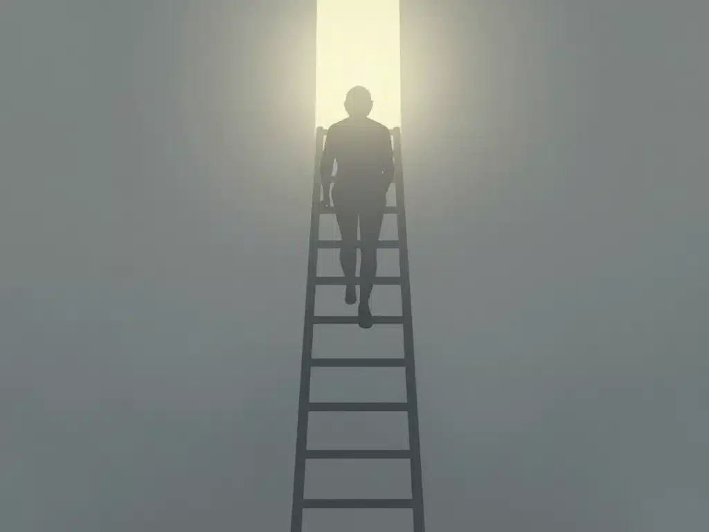 progression score 3/5 sur 20 métaphore escalier