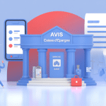 avis caisse d epargne illustration banque moderne