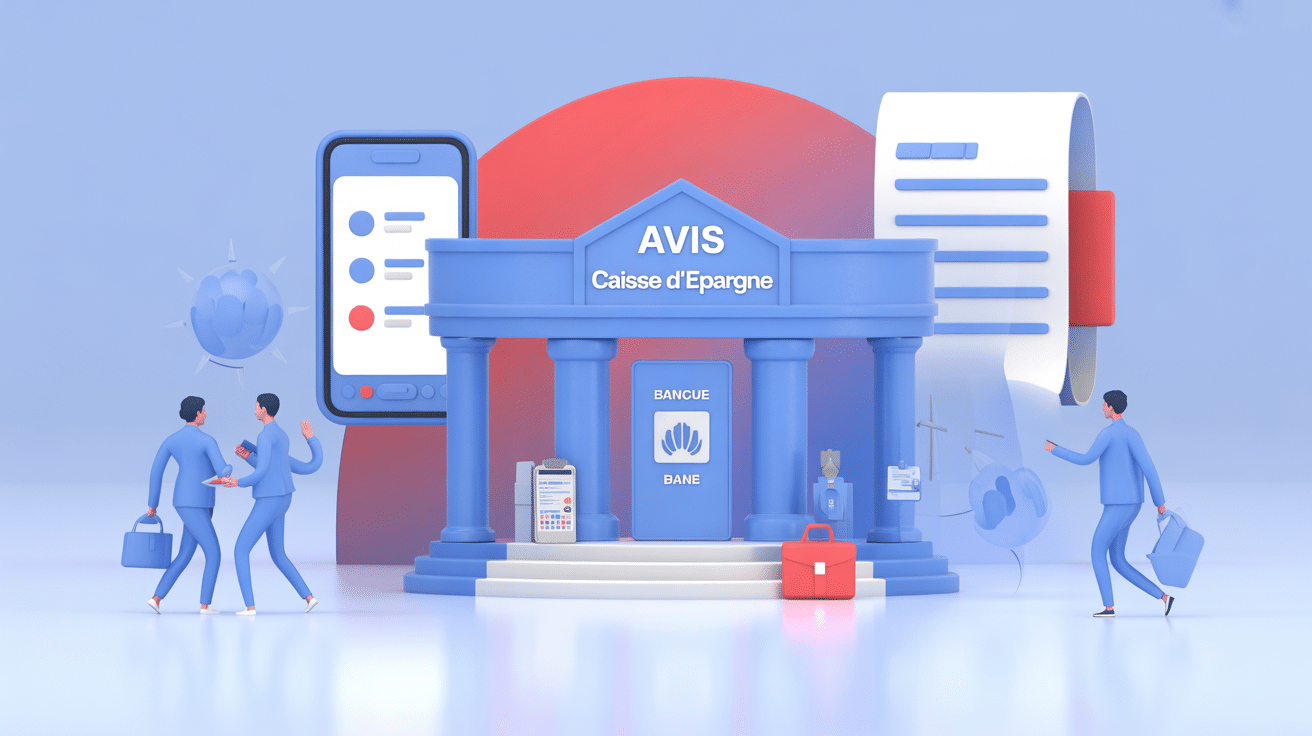 avis caisse d epargne illustration banque moderne