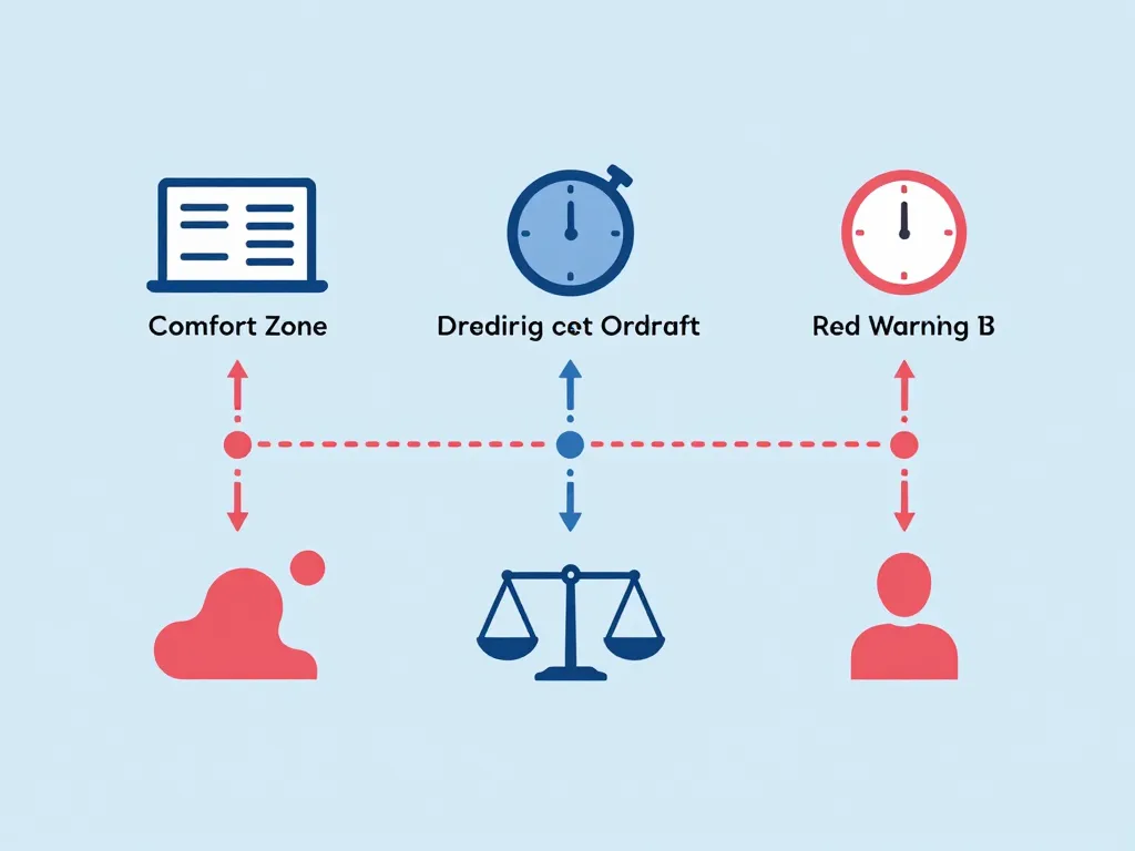 bnp découvert autorisé 15 jours diagramme compte zone confort danger