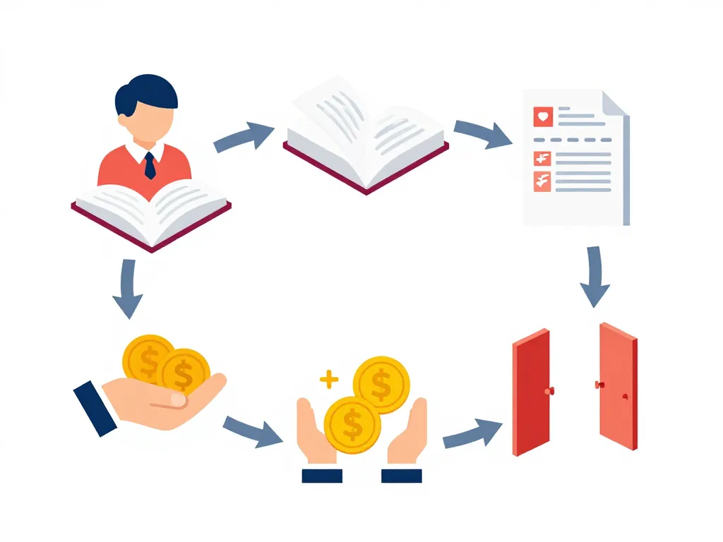 visuel chomage etudiant chemin allocations aides