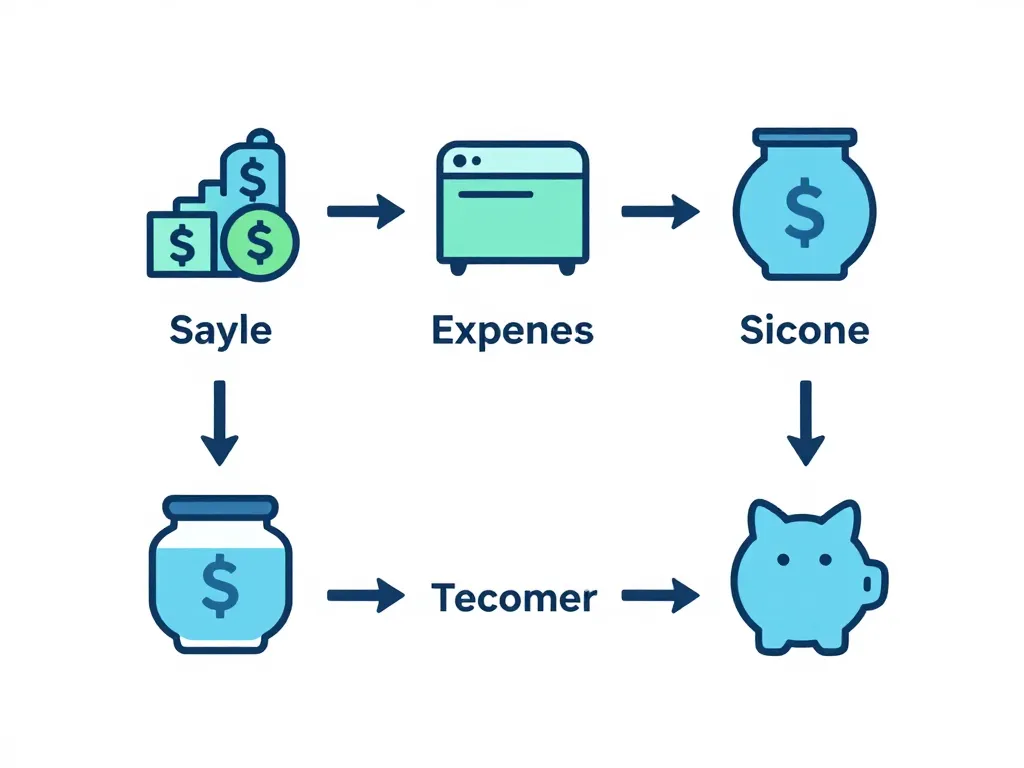 diagramme concept stratégie combien mettre de côté par mois
