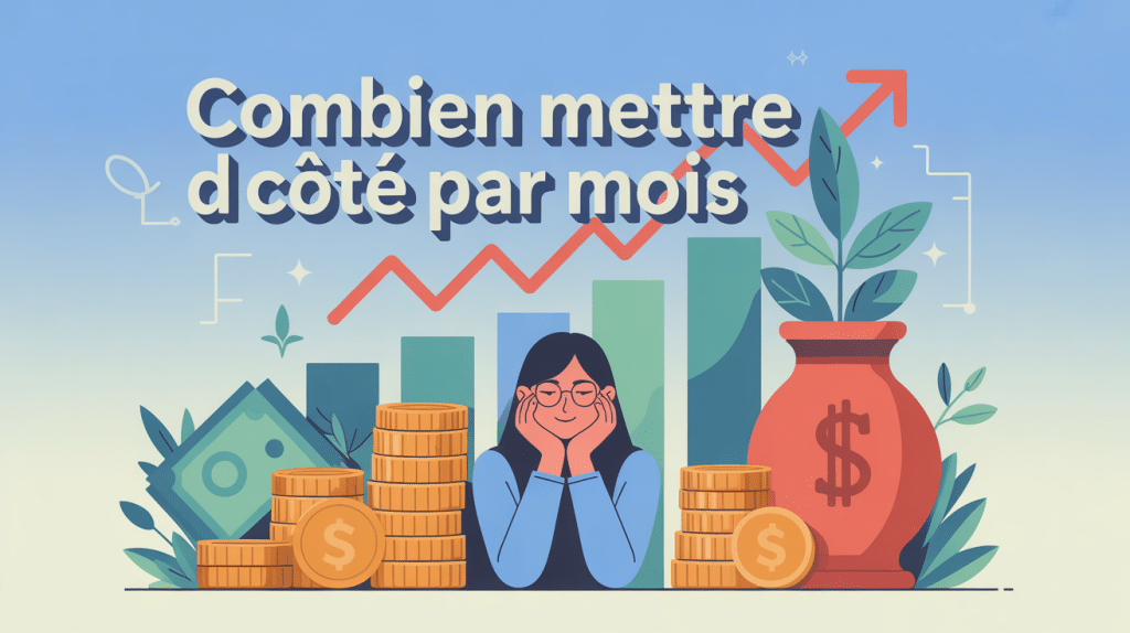 illustration épargne sereine combien mettre de côté par mois