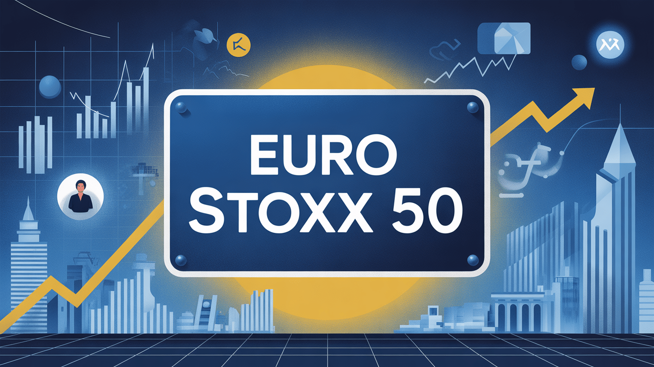 illustration investissement comparaison de euro stoxx 50