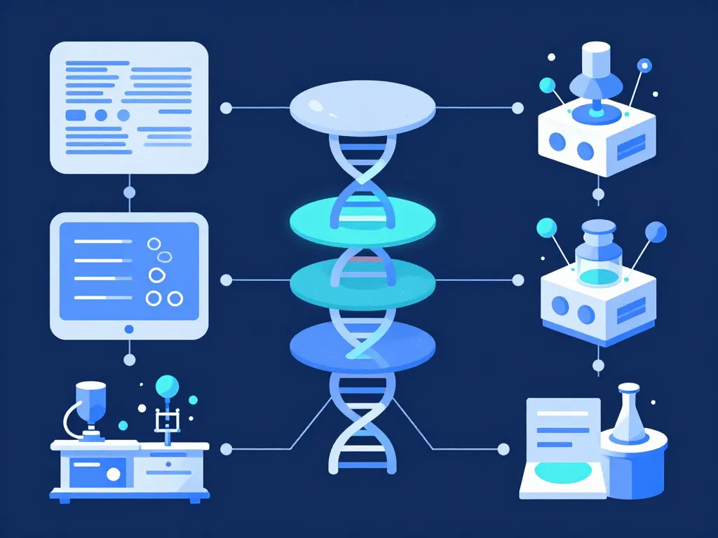Diagramme conceptuel diagnostic génétique myedhe et interprétation