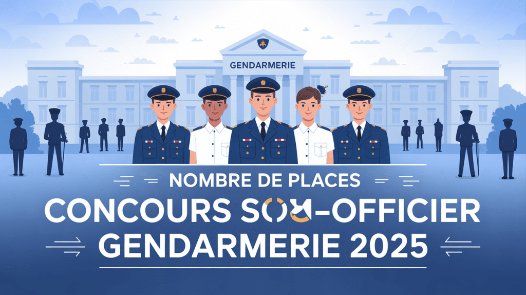 nombre de place concours sous-officier gendarmerie 2024 image principale