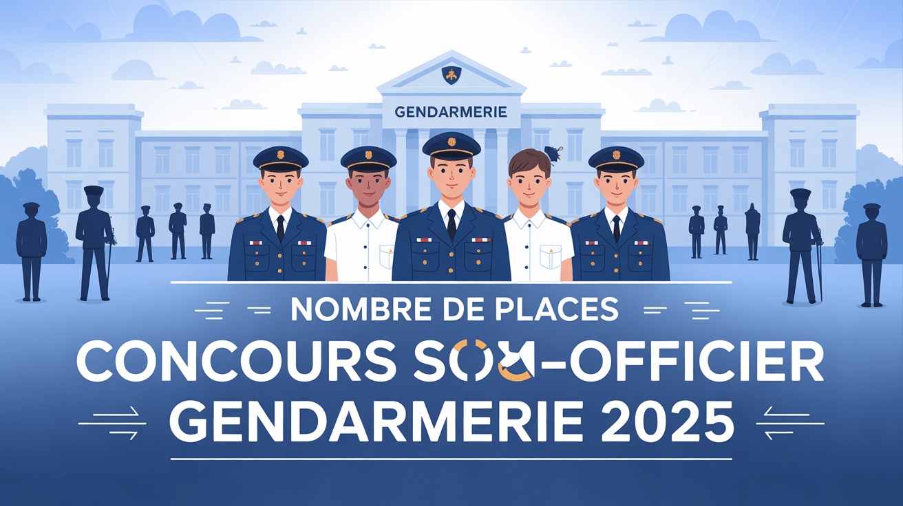 nombre de place concours sous-officier gendarmerie 2024 image principale