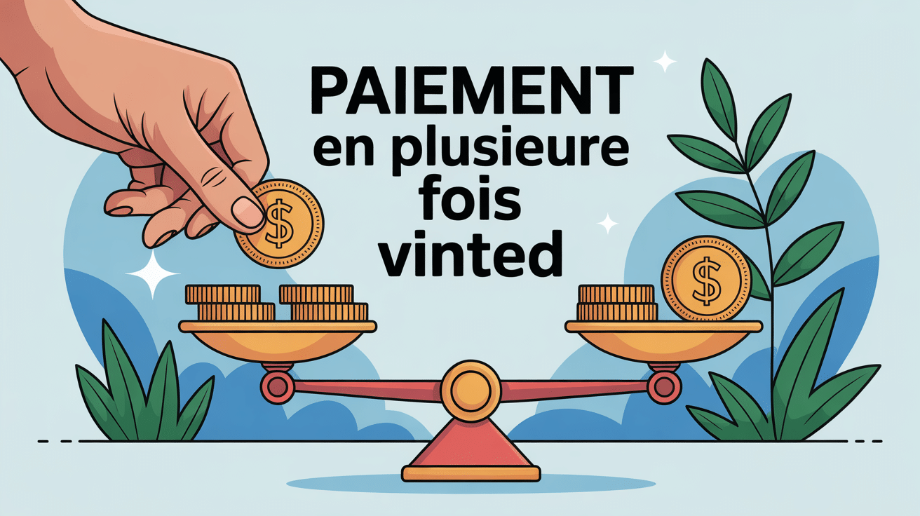 illustration paiement plusieurs fois vinted balance