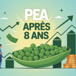 pea fiscalité après 8 ans visuel dynamique