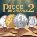 illustration de pièces de 2 francs françaises toutes époques