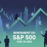 illustration rendement s&p 500 10 ans graphique