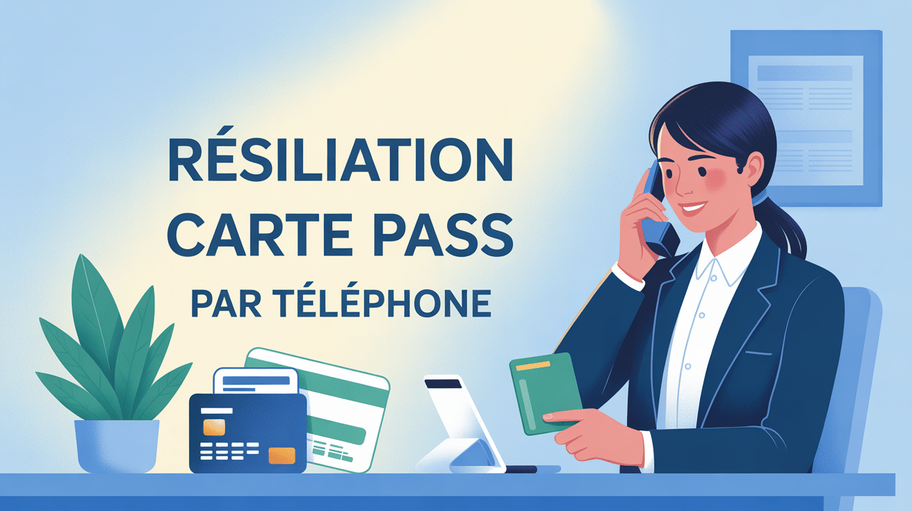 illustration résilier carte pass par téléphone