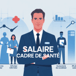 illustration salaire cadre de santé France évolution carrière