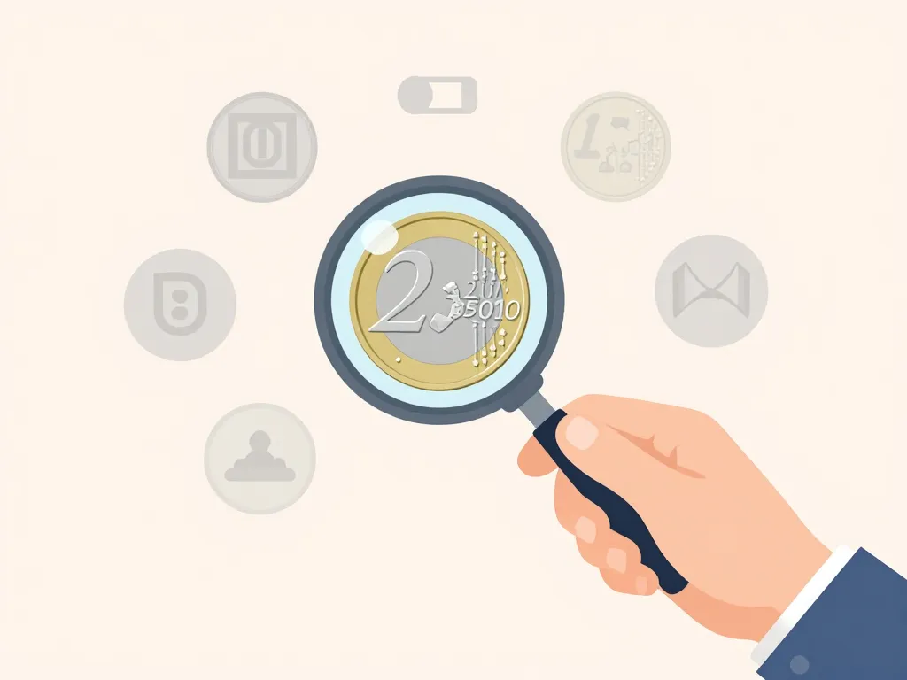 valeurs des pieces de 2 euros estimation rapide