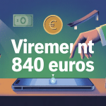 virement 840 euros smartphone sécurité bancaire