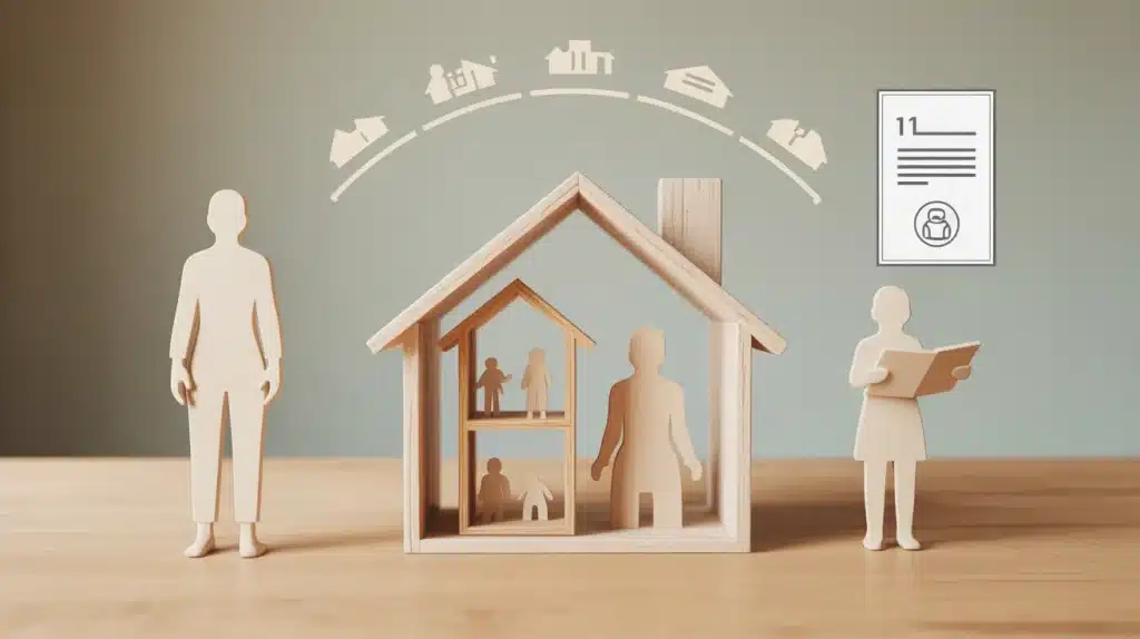 Donation avec réserve d’usufruit : maison, usufruit et nue-propriété