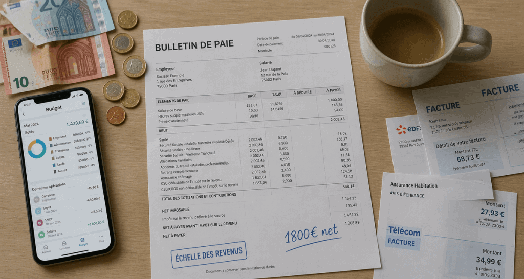 1800 euros net par mois est ce un bon salaire illustration bureau