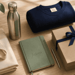 cadeau entreprise original sur plateau en bois