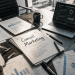 conseil marketing table de réunion