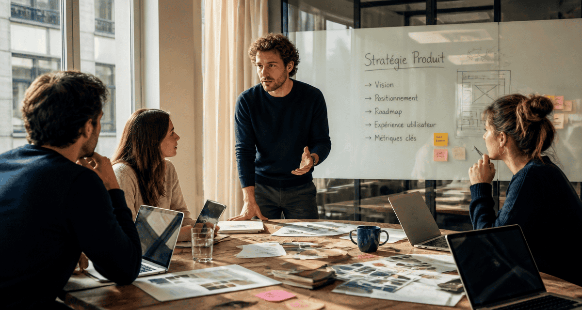 conseil product management réunion équipe