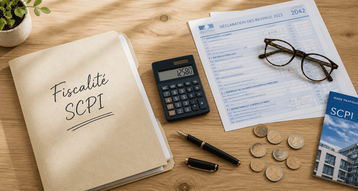 imposition scpi bureau calculatrice dossier fiscal