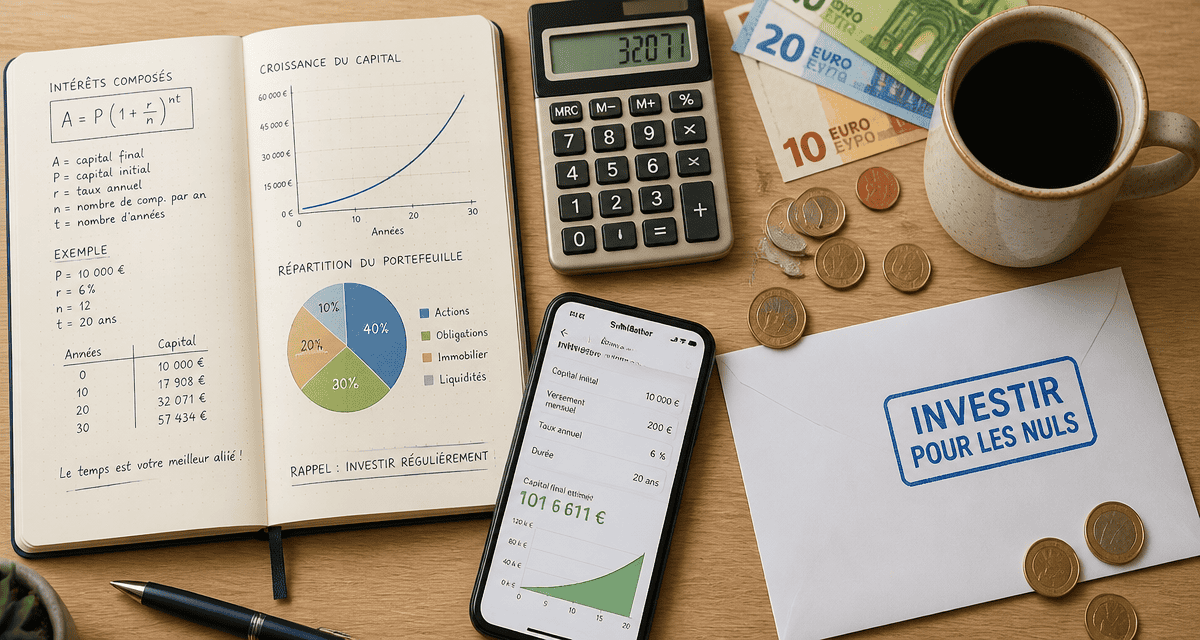 Investir pour les nuls enveloppe et bureau