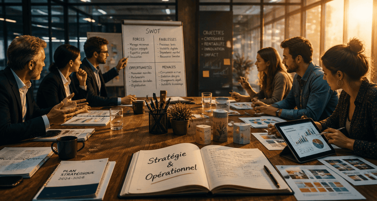 marketing stratégique opérationnel équipe réunion