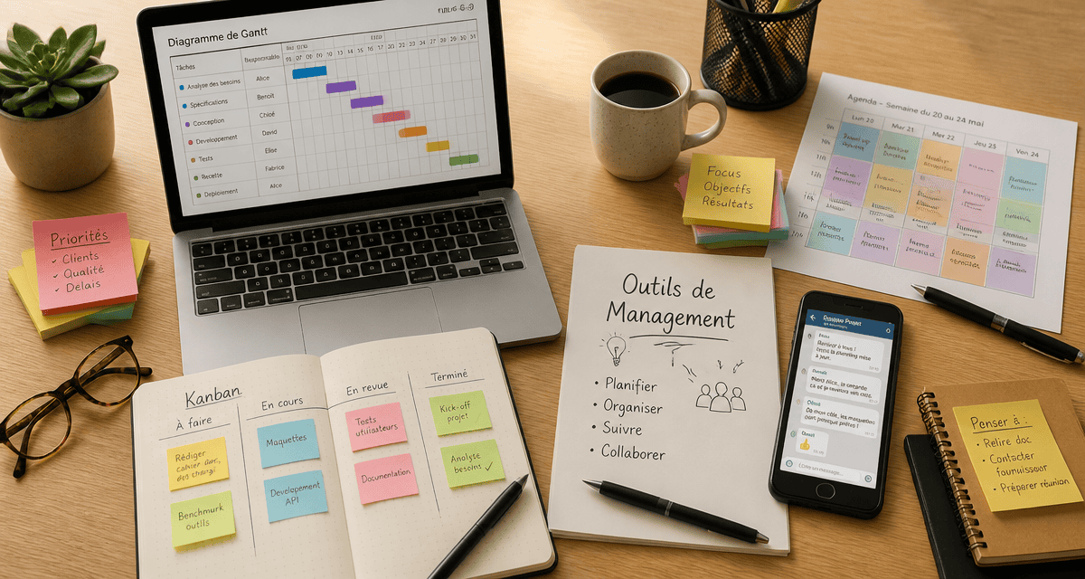 outils de management sur bureau