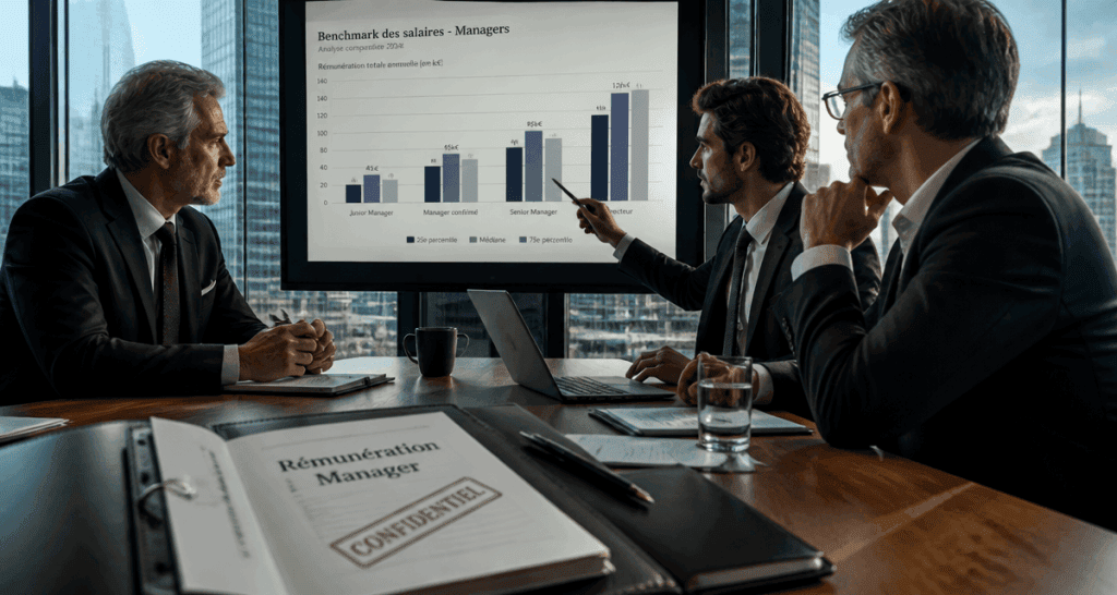 salaire d'un manager managers en réunion