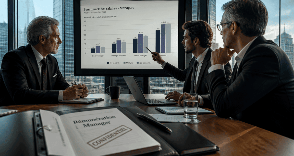 salaire d'un manager managers en réunion