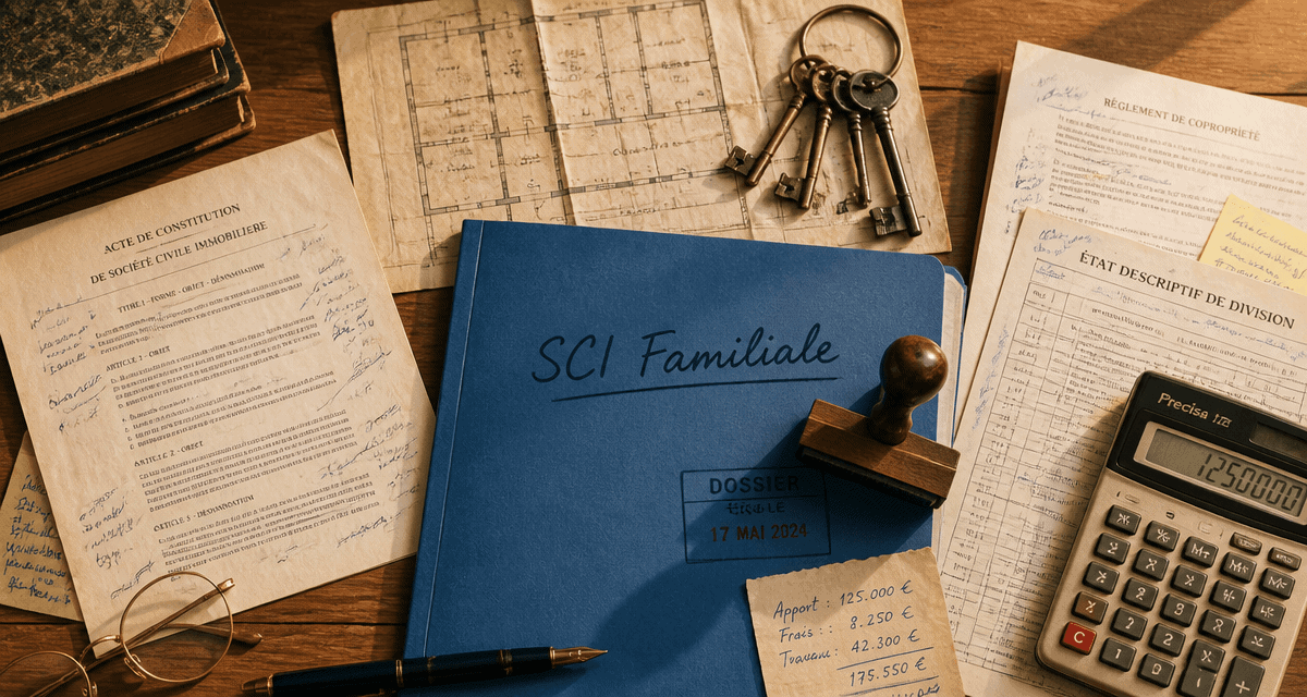 scpi familiale documents juridiques et clés