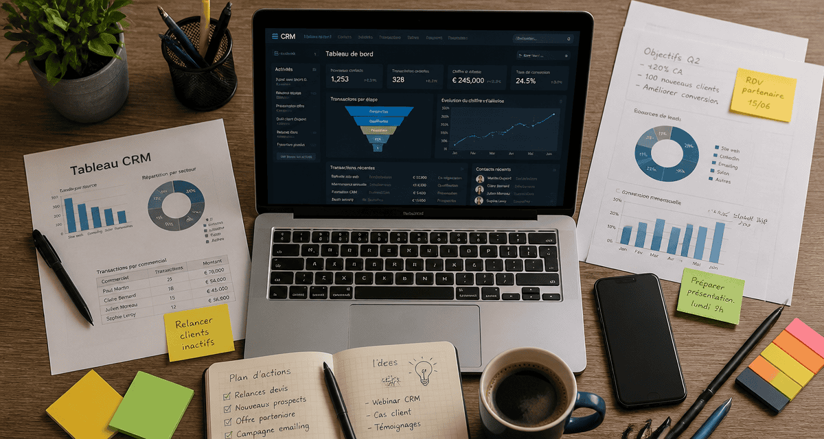 tableau crm tableau de bord sur bureau