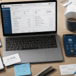 Bureau moderne avec outils de téléphonie pour votre équipe commerciale