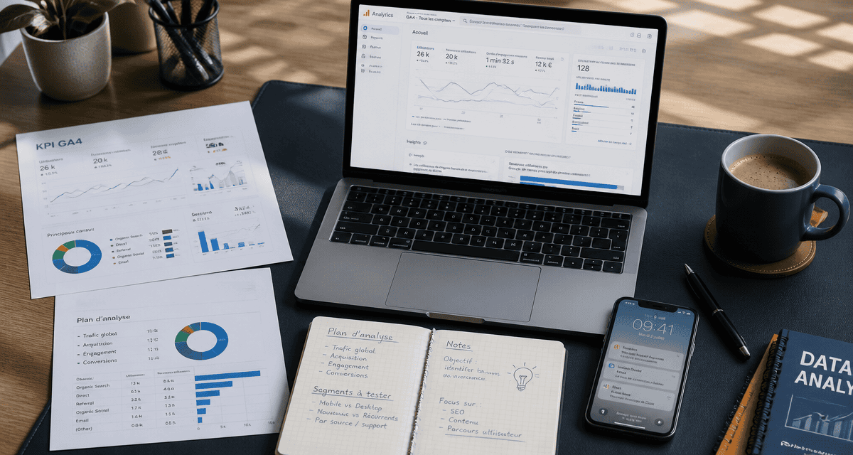 website kpi google analytics bureau data analyst