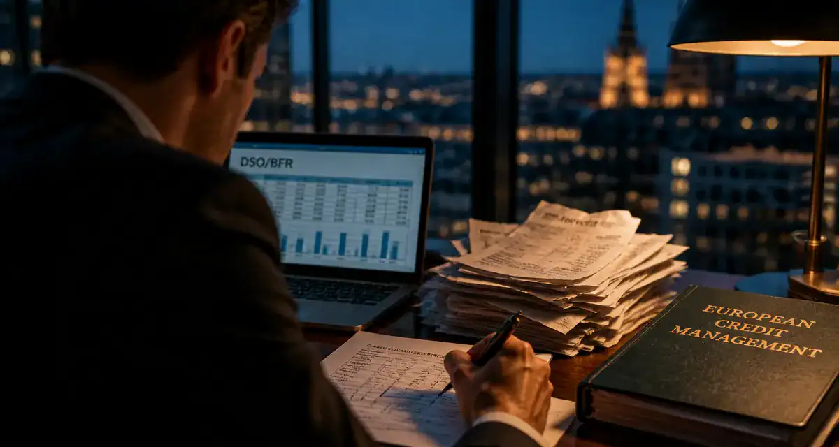 European credit management : analyste crédit en bureau européen, suivi DSO/BFR pour sécuriser la trésorerie et les marges.