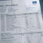 interet sur compte de particulier adel sur relevé bancaire