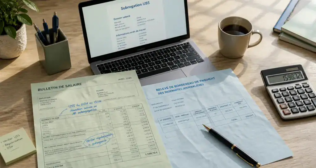 subrogation avantage et inconvénient, bureau paie