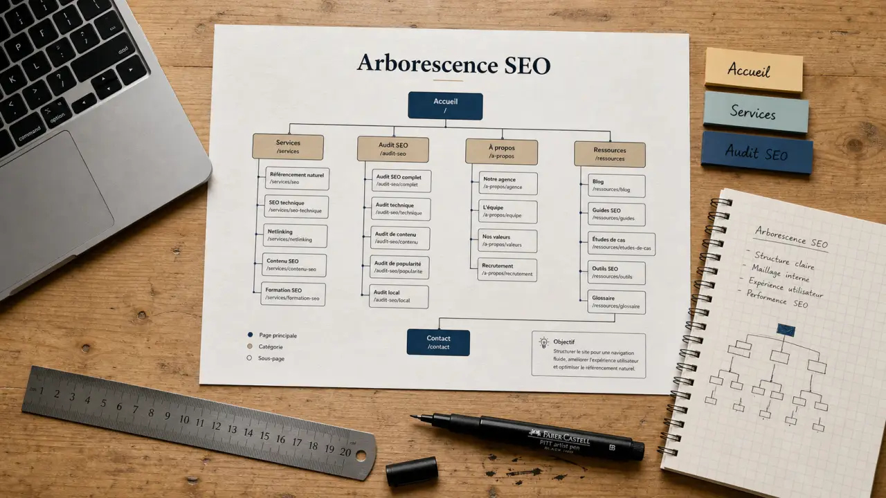 Arborescence seo : silo, cocon sémantique et règle des 3 clics