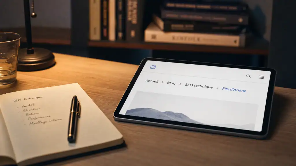 Breadcrumbs seo : fil d’Ariane pour navigation et SERP