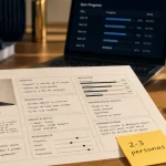 Fiche persona 2-3 profils clairs pour ciblage marketing précis