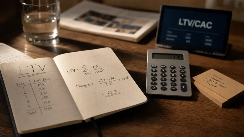 LTV marketing et CAC : calculer la valeur vie client sans fausser la rentabilité
