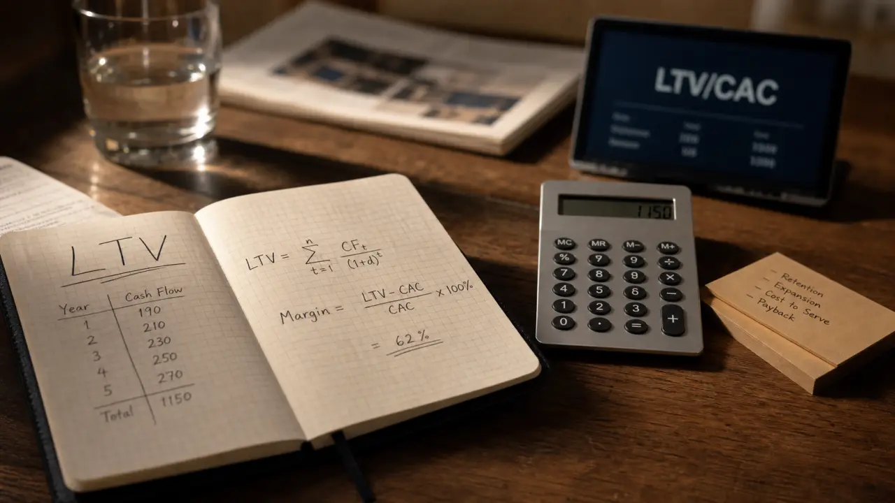 LTV marketing et CAC : calcul valeur vie client