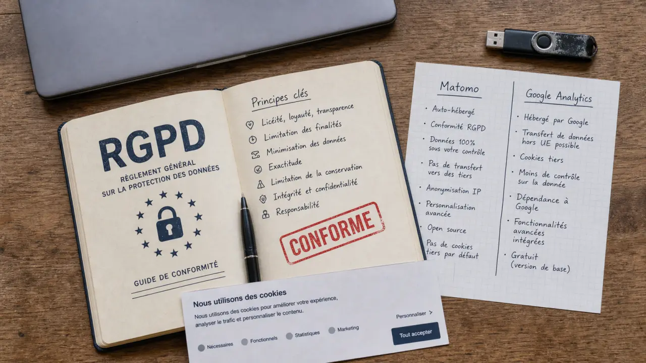 Matomo vs google analytics : RGPD et coûts cachés