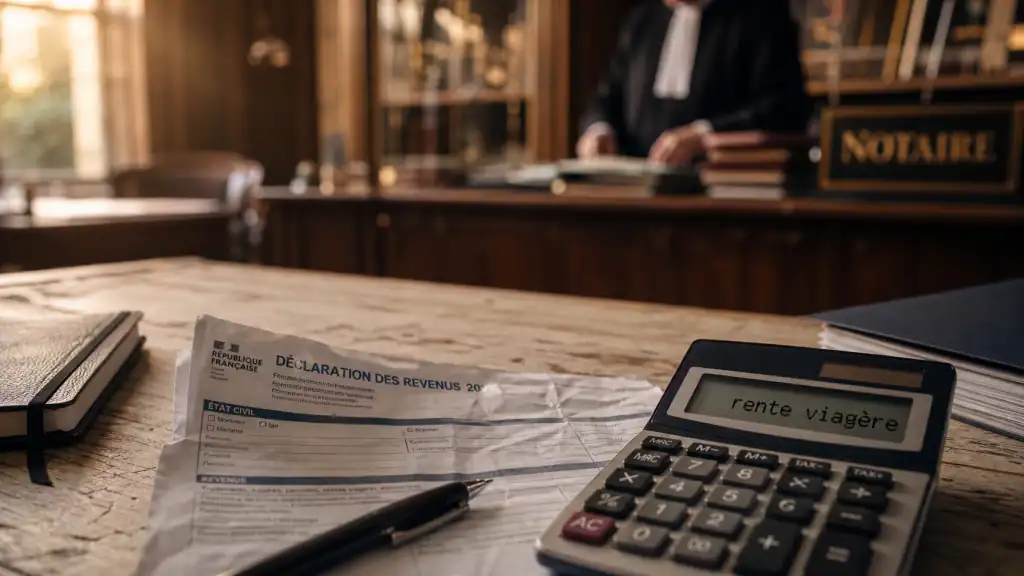 Rente viagere deductible des impots : calcul imposition et abattements