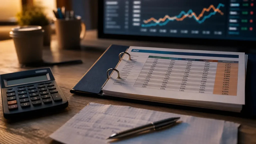 ROI : formule de calcul, exemple chiffré et limites à connaître