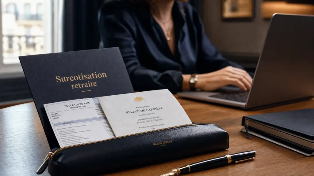 Surcotisation retraite temps partiel privé : dossier et relevé de carrière