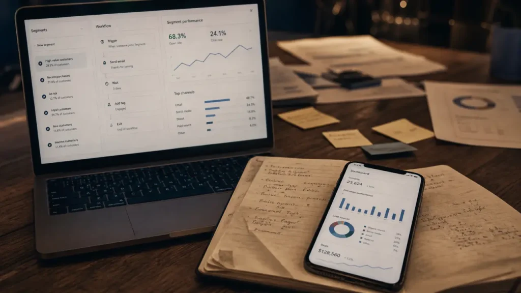 CRM marketing digital : centraliser, segmenter, automatiser et mesurer sans perdre le lien client